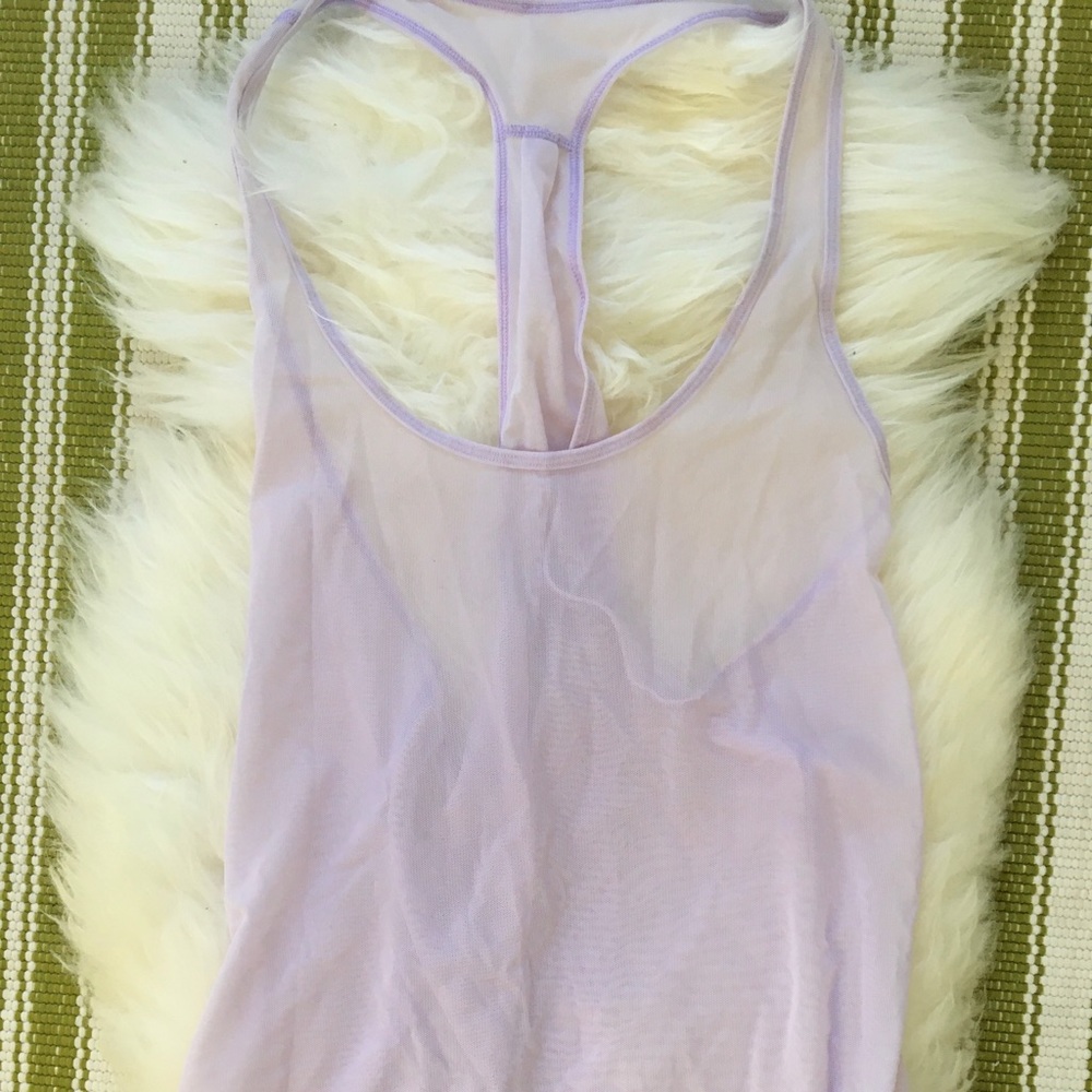 Lulumeon Mesh Workout Tank